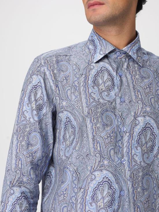 26SS 에트로 긴팔 셔츠 MRIB002599SA5P2 X0880 Blue - ETRO