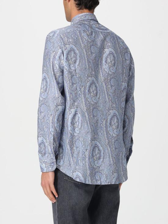 26SS 에트로 긴팔 셔츠 MRIB002599SA5P2 X0880 Blue - ETRO