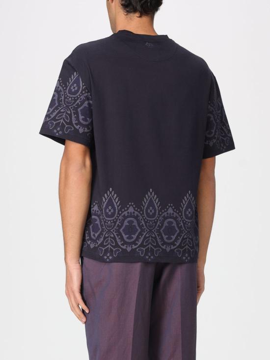 26SS 에트로 반팔 티셔츠 MRMA0004AKG45 X0883 Blue - ETRO