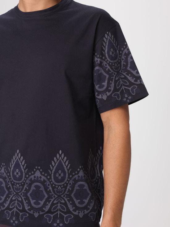 26SS 에트로 반팔 티셔츠 MRMA0004AKG45 X0883 Blue - ETRO