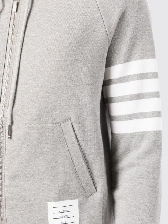 26SS 톰브라운 긴팔 티셔츠 MJT022H00535 068 Grey - THOM BROWNE