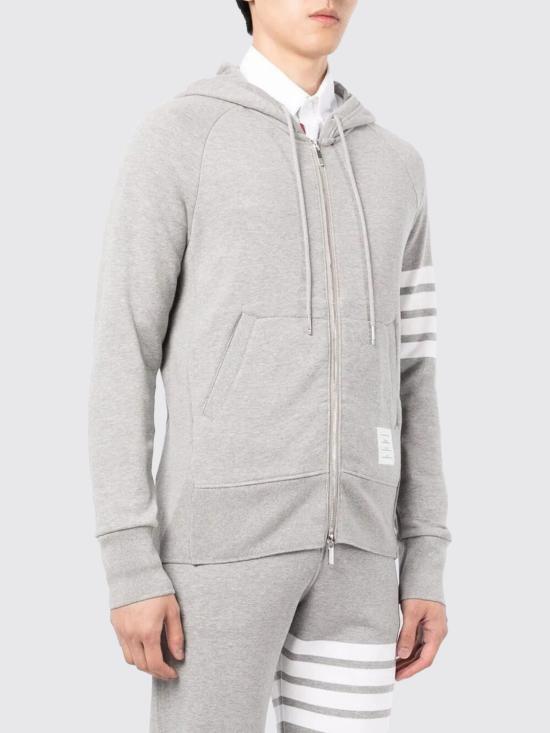 26SS 톰브라운 긴팔 티셔츠 MJT022H00535 068 Grey - THOM BROWNE