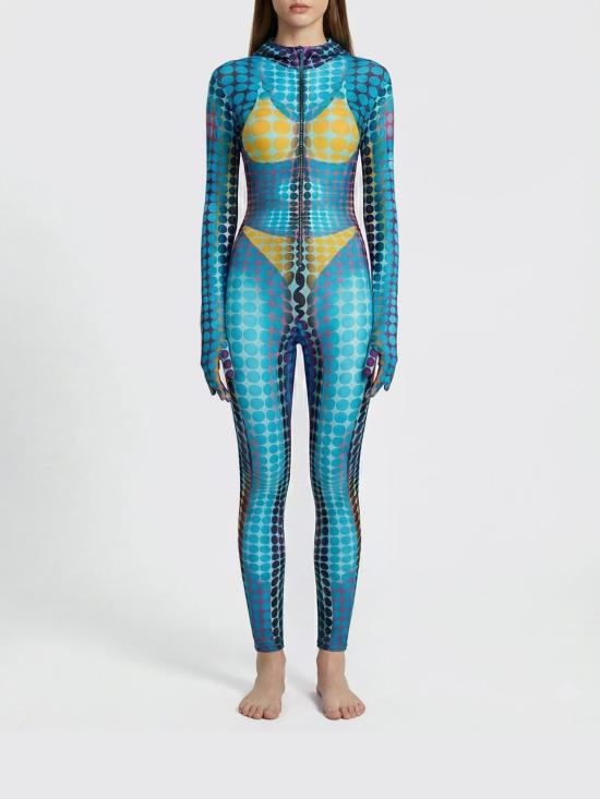 26SS 장 폴 고티에 점프수트 2601WJS012J042P 502710 Blue