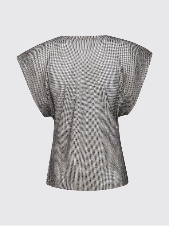 26SS 알베르타 페레티 블라우스 12011647 1495 Grey - ALBERTA FERRETTI