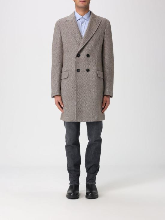 25FW 에르메네질도제냐 코트 297722A24DG4G0 212 Brown