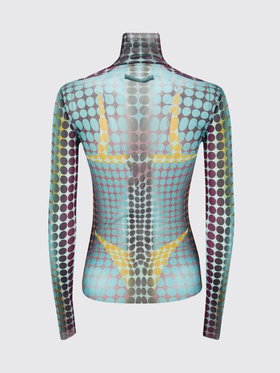 26SS 장 폴 고티에 긴팔 티셔츠 2601WTO445M018P 502710 Multicolor - JEAN PAUL GAULTIER