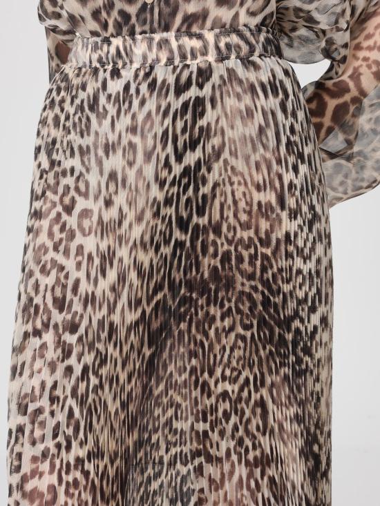 26SS 에르마노 설비노 롱 스커트 D482O359YEO S4826 Brown - ERMANNO SCERVINO