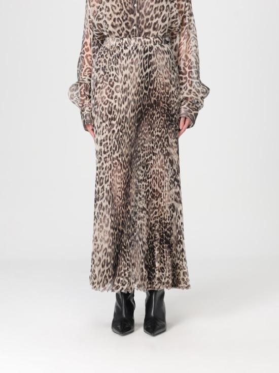 26SS 에르마노 설비노 롱 스커트 D482O359YEO S4826 Brown