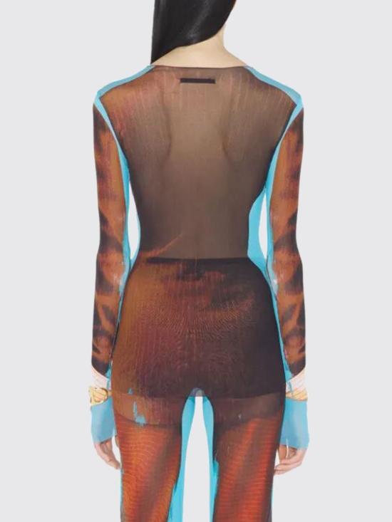 26SS 장 폴 고티에 긴팔 티셔츠 2601WTO458M027P 90 Multicolor - JEAN PAUL GAULTIER