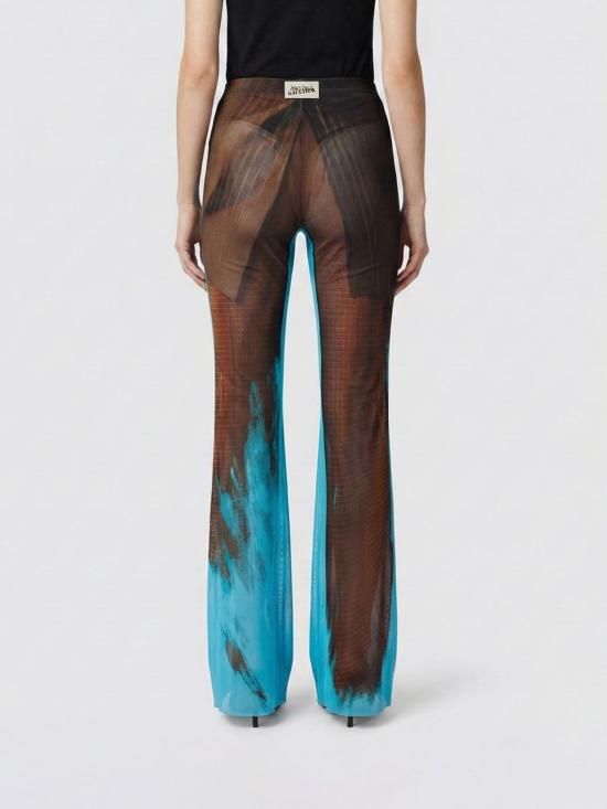 26SS 장 폴 고티에 스트레이트 팬츠 2601WTR069M027P 90 Multicolor - JEAN PAUL GAULTIER