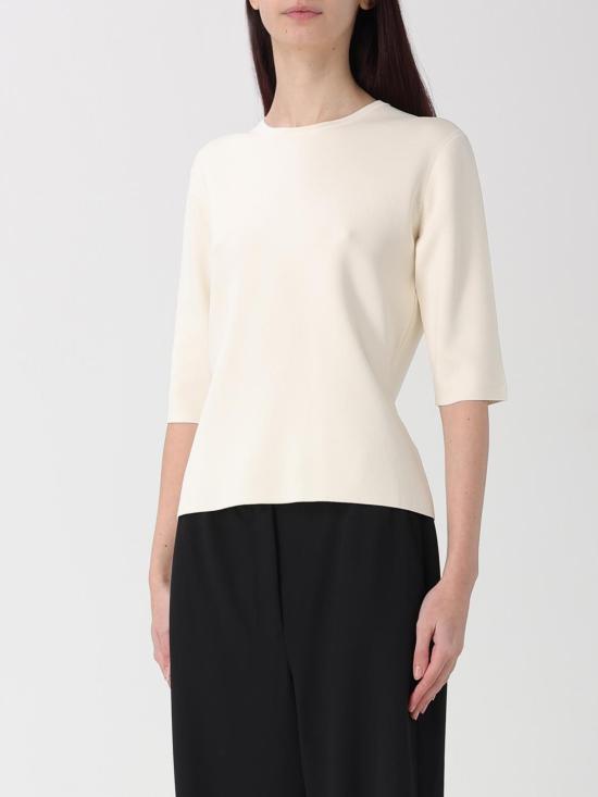 26SS 막스마라 반팔 티셔츠 2611361098600 001 Ivory - MAX MARA