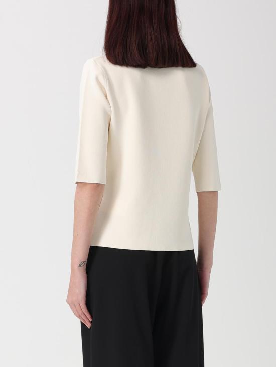 26SS 막스마라 반팔 티셔츠 2611361098600 001 Ivory - MAX MARA