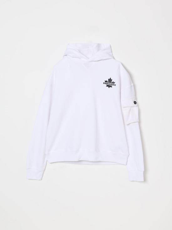 26SS [키즈] 디스퀘어드2 풀오버 DQ2735D0AC6 DQ100 White