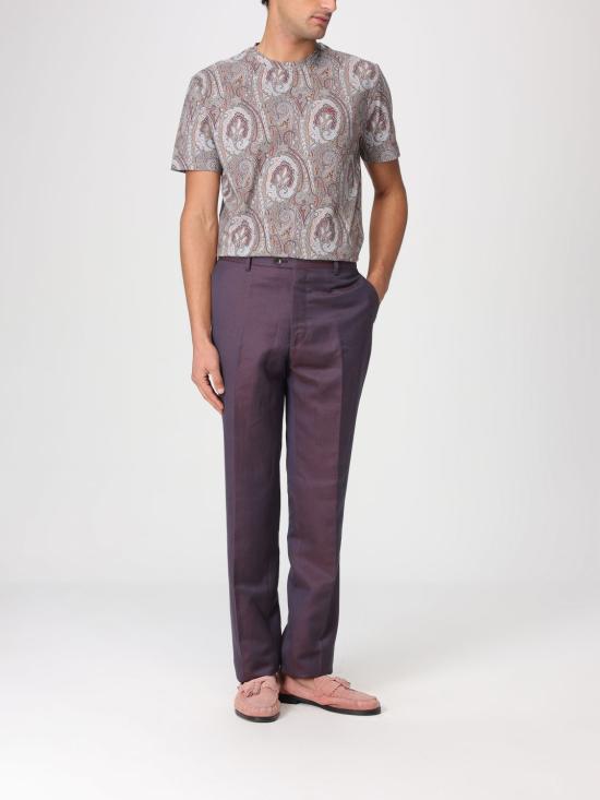 26SS 에트로 반팔 티셔츠 MRMA0002AKG33 X0830 Multicolor - ETRO