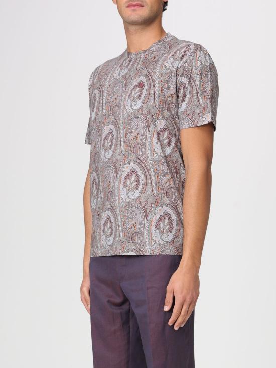 26SS 에트로 반팔 티셔츠 MRMA0002AKG33 X0830 Multicolor - ETRO