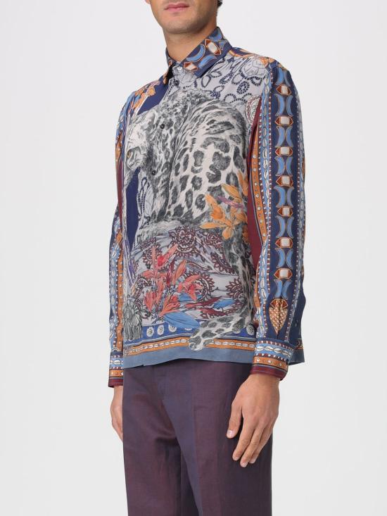 26SS 에트로 긴팔 셔츠 MRIC0071AKF11 X0880 Multicolor - ETRO
