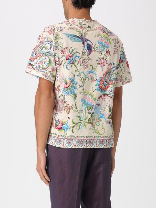 26SS 에트로 반팔 티셔츠 MRMA0004AKG42 X0800 Multicolor - ETRO