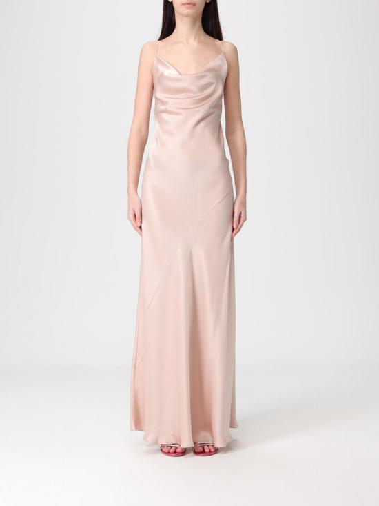 26SS 핑코 롱 원피스 106587A1Y5 Q35 Pink