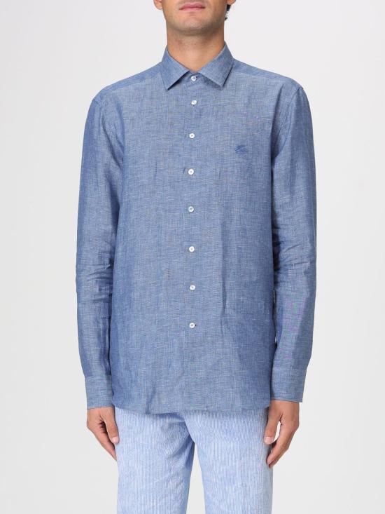 26SS 에트로 긴팔 셔츠 MRIB000299TU3F3 B0068 Navy