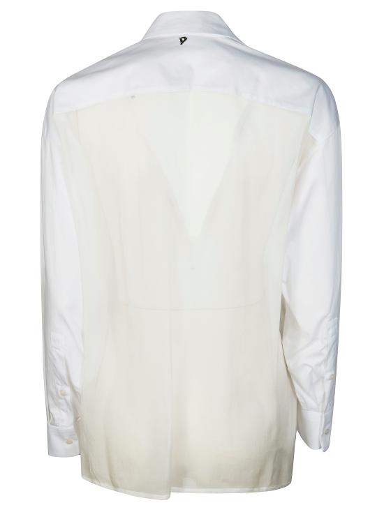 26SS 돈답 셔츠 DC492CF0200VXXX 000 BIANCO - DONDUP