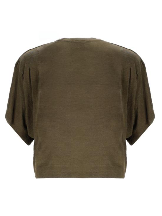 26SS 이자벨마랑에뚜왈 반팔 티셔츠 TS0048FB B1N17E67DK BROWN - ISABEL MARANT ETOILE