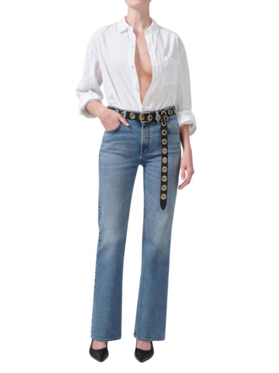  시티즌 오브 휴머니티 셔츠 인류 시민 케일라 슈렁큰 셔츠 옵틱 화이트 - CITIZEN OF HUMANITY