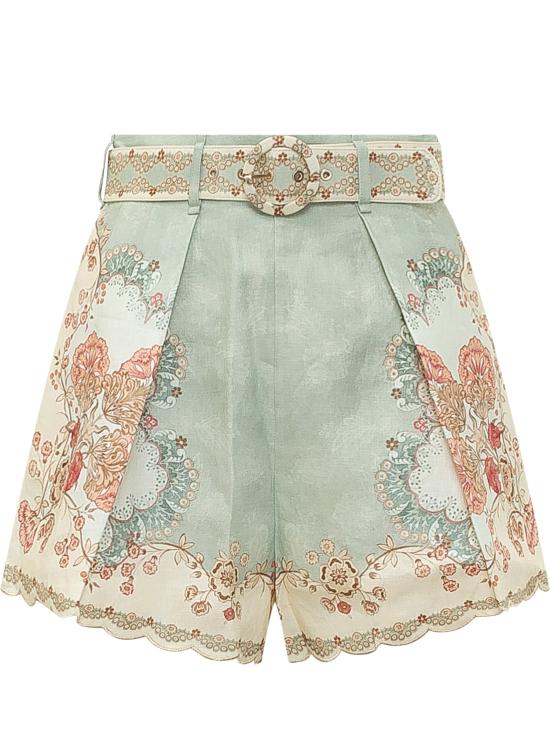 26SS 짐머만 숏팬츠 4558ARS263 WPFM WALLPAPER FLORAL MINT