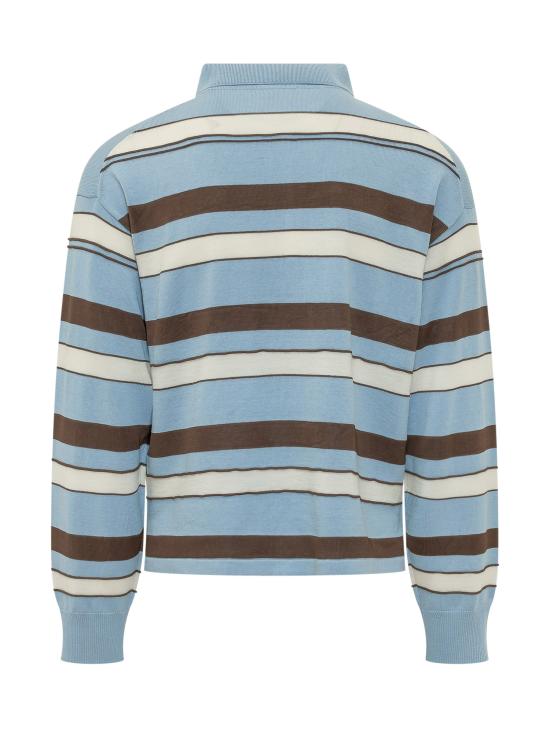 26SS JW앤더슨 폴로 티셔츠 KW1521YN0457 829 MISTY BLUE - JW ANDERSON