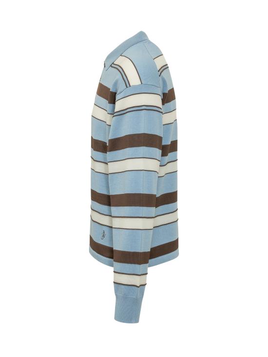 26SS JW앤더슨 폴로 티셔츠 KW1521YN0457 829 MISTY BLUE - JW ANDERSON