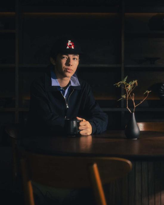  앵글런 볼캡 Anglan Ag 울 블렌드 볼캡 - ANGLAN