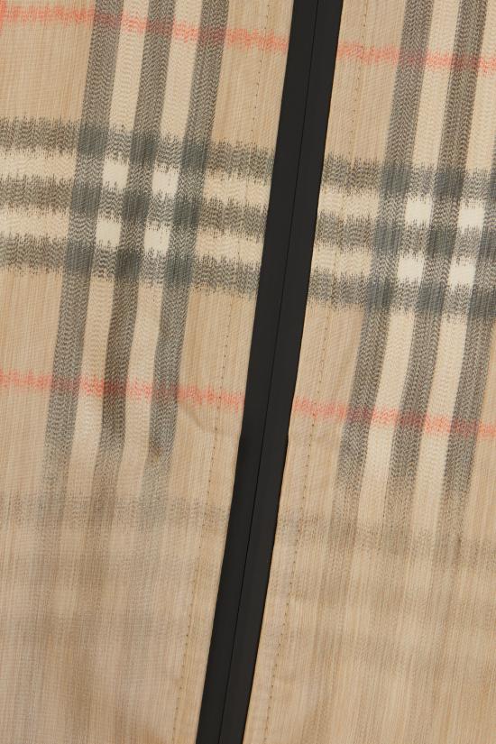 26SS 버버리 그라디언트 체크 후드 자켓 8118831 B9368 SAND IP CHECK - BURBERRY