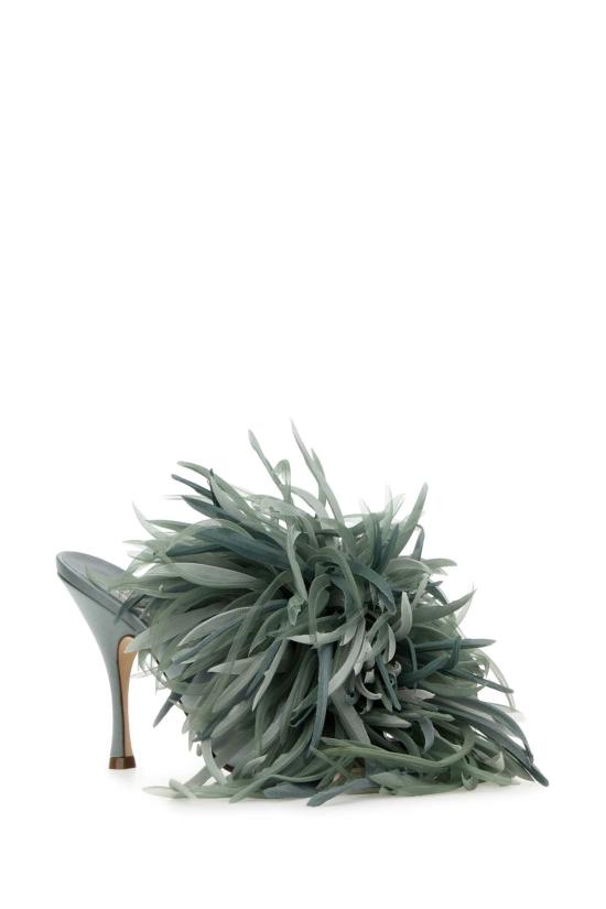 26SS 구찌 힐/펌프스 856994FAFMW 1601 GREEN - GUCCI