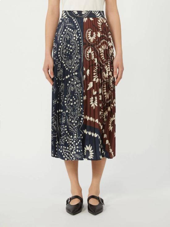 26SS 위켄드막스마라 롱 스커트 2615101011600 001 BLUE - WEEKEND MAX MARA