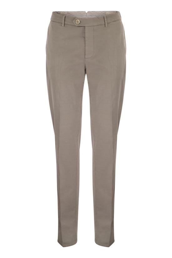 26SS 브루넬로 쿠치넬리 스트레이트 팬츠 M289LI1770 C6035 LIGHT BROWN