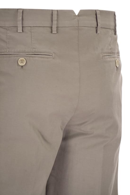 26SS 브루넬로 쿠치넬리 스트레이트 팬츠 M289LI1770 C6035 LIGHT BROWN - BRUNELLO CUCINELLI