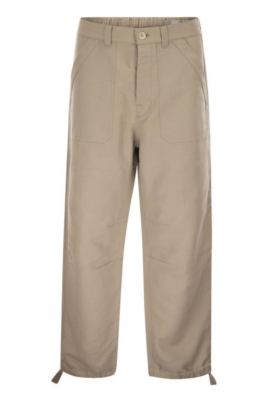 26SS 브루넬로 쿠치넬리 스트레이트 팬츠 MH255S2470 C2444 BEIGE