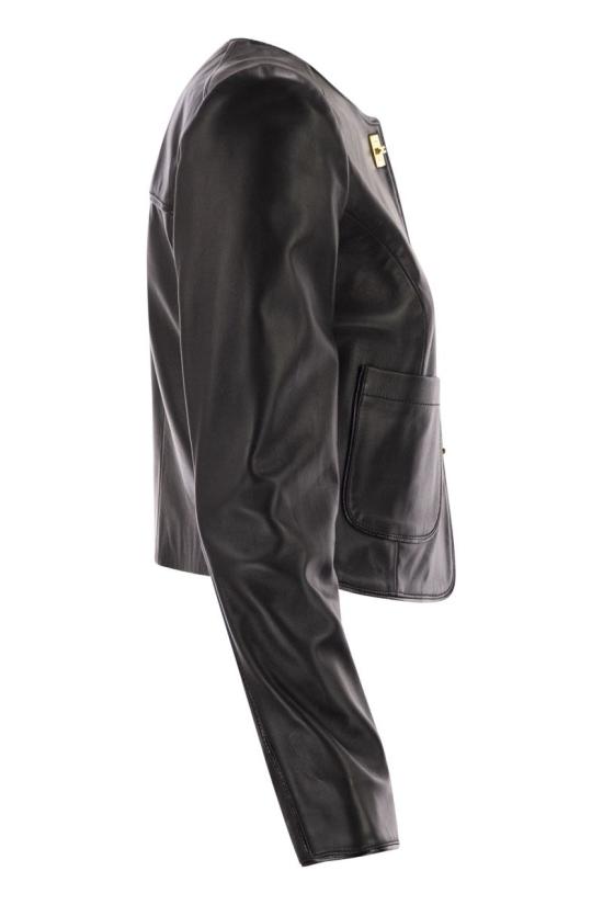 25FW 엘리자베타프랜치 자켓 GD52Z56E2 110 BLACK - ELISABETTA FRANCHI