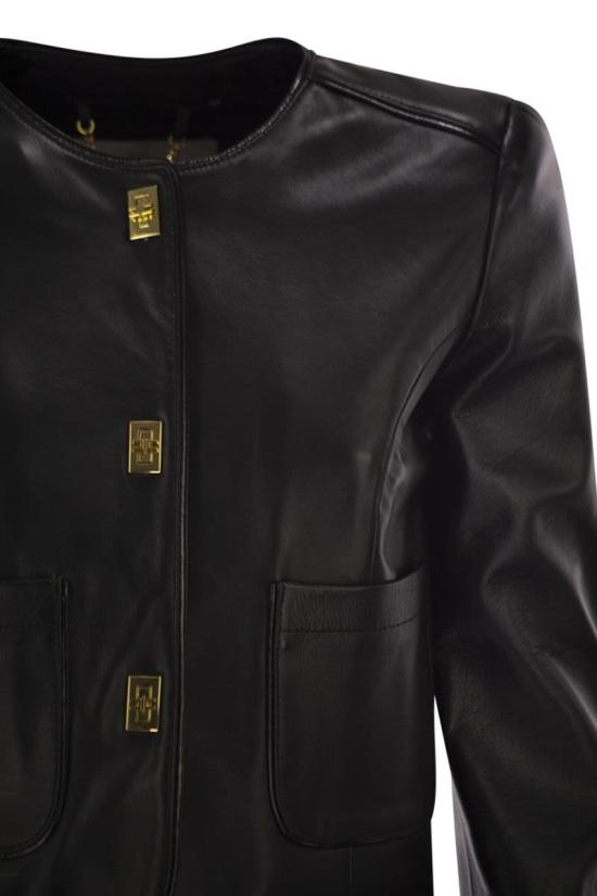 25FW 엘리자베타프랜치 자켓 GD52Z56E2 110 BLACK - ELISABETTA FRANCHI