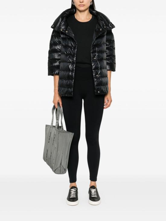 25FW 에르노 아민타 케이프 PI0043DIC12017Z 9300 BLACK - HERNO