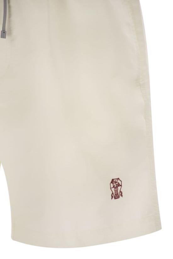 26SS 브루넬로 쿠치넬리 스윔팬츠 MW817043 CNH15 WHITE - BRUNELLO CUCINELLI