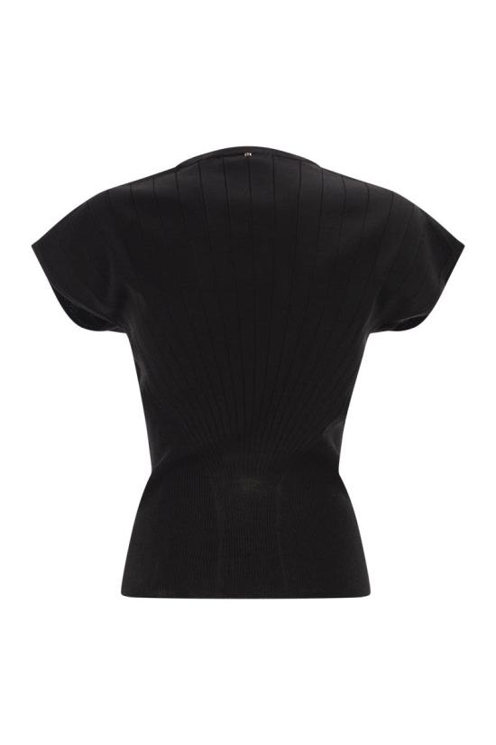 26SS 막스마라 스포츠막스 반팔 티셔츠 2612361081600 002 BLACK - SPORTMAX