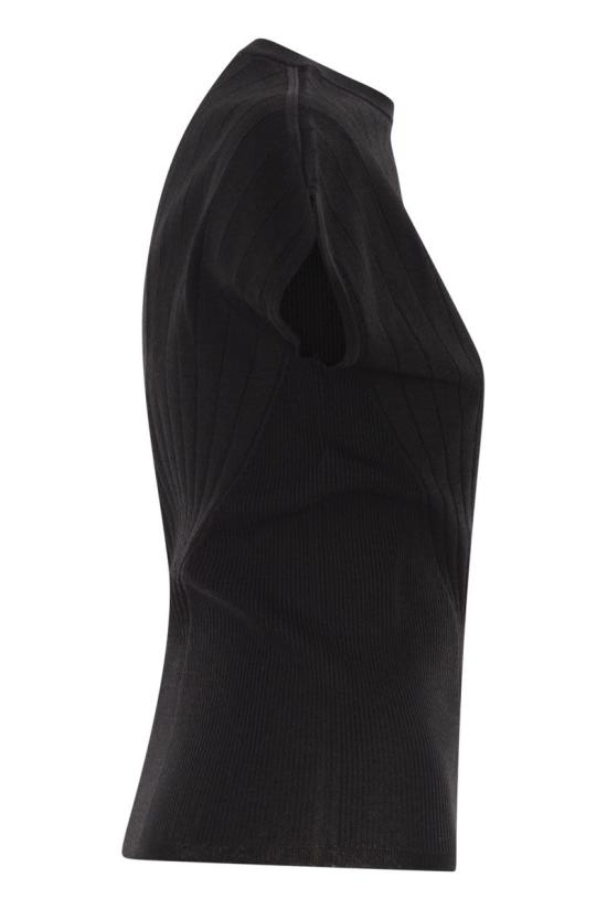 26SS 막스마라 스포츠막스 반팔 티셔츠 2612361081600 002 BLACK - SPORTMAX