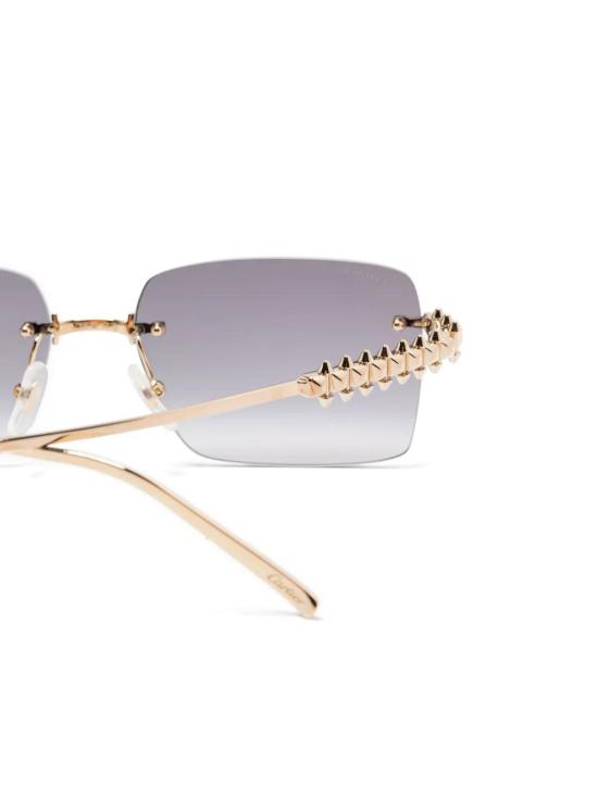  까르띠에 선글라스 CT0545S 001 Gold - CARTIER