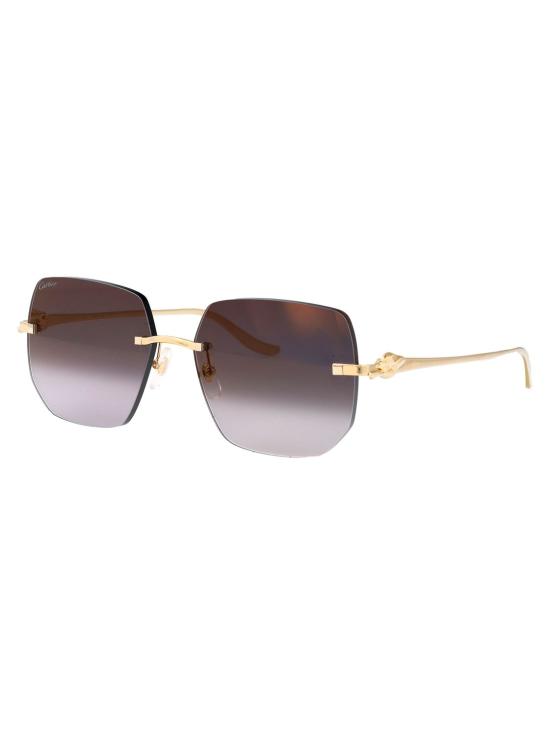  까르띠에 선글라스 CT0549S 001 Gold - CARTIER