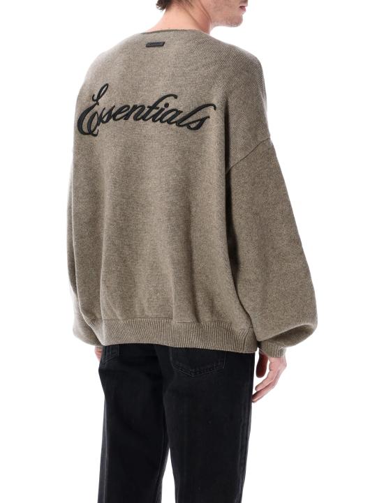 25FW 피어오브갓 엠브로이더드 와플 크루넥 스웨터 192HO254332F HH HOMESTEAD HEATHER - FEAR OF GOD