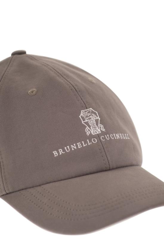 26SS 브루넬로 쿠치넬리 로고 자수 베이스볼 캡 M252D9850 CTS80 HAZELNUT - BRUNELLO CUCINELLI