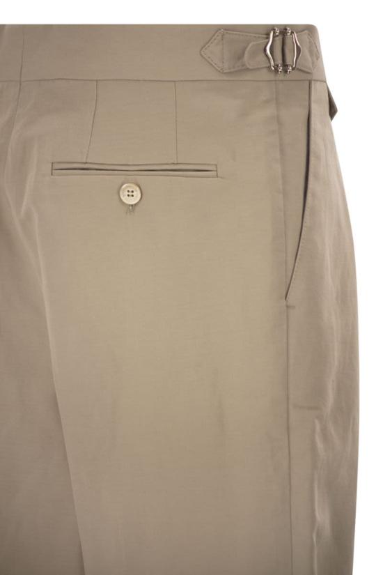 26SS 브루넬로 쿠치넬리 스트레이트 팬츠 MH253U0040 C2444 BEIGE - BRUNELLO CUCINELLI