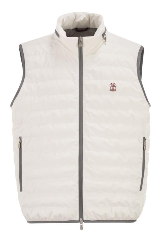 26SS 브루넬로 쿠치넬리 베스트 MM49A7460G C1085 WHITE