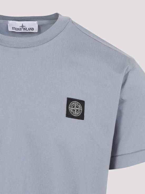 26SS 스톤 아일랜드 60/2 코튼 저지 슬림핏 티셔츠 L1S152100027S0013V0024 Dark Blue - STONE ISLAND