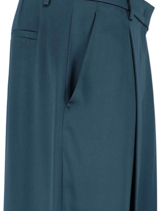 26SS 조르지오 아르마니 스트레이트 팬츠 GW002793 TE10101U7331 Green - GIORGIO ARMANI